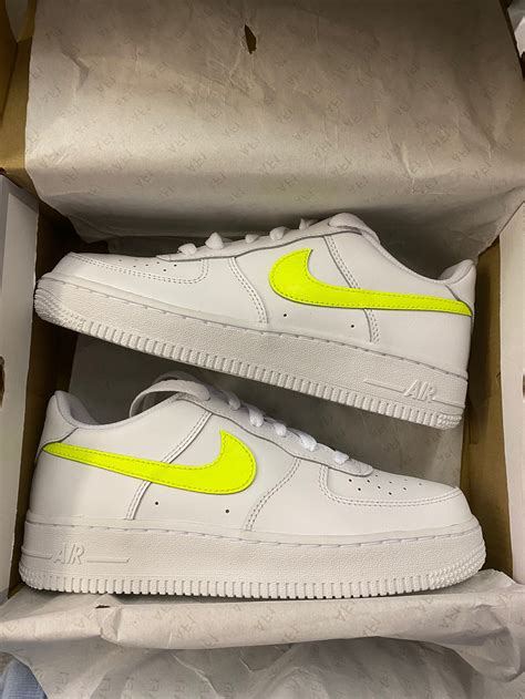 nike air force mit gelben nike zeichen|air force 1 sneaker kaufen.